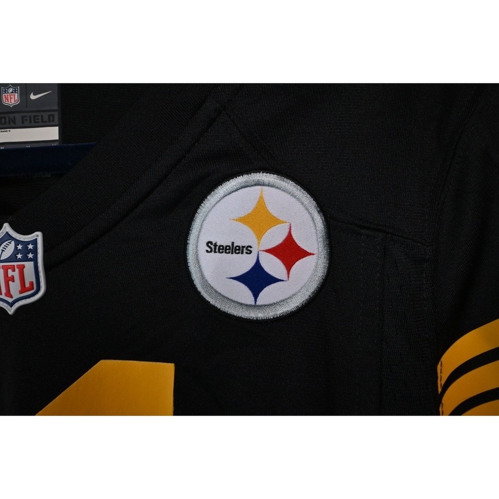Nike Pittsburgh Steelers Chase Claypool 11 NFL Jersey Womens Medium Black Gold - Picture 5 of 6